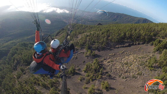 Wings on the Summit: Paragliding over Izaña, Tenerife
